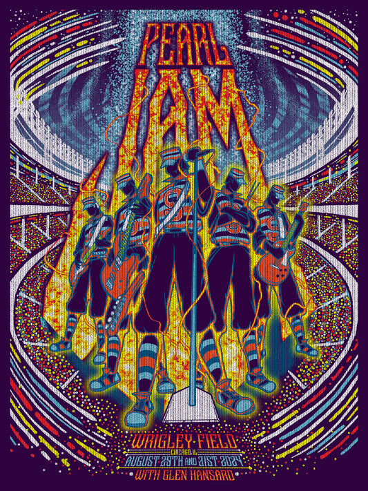 2024 Pearl Jam Wrigley Field - PURPLE VARIANT
