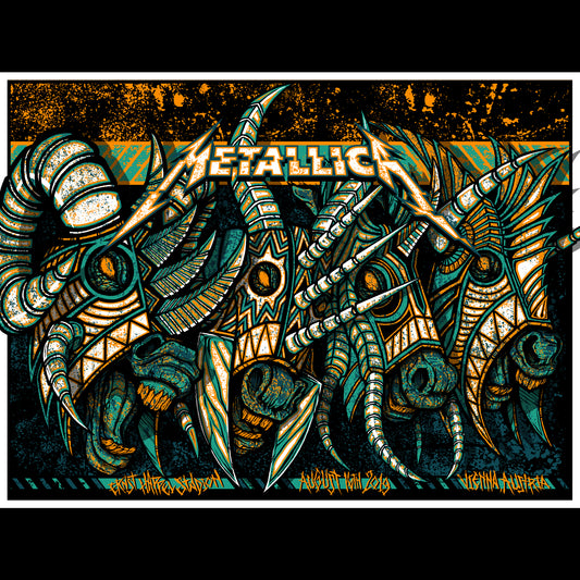 2019 Metallica Poster - VIENNA