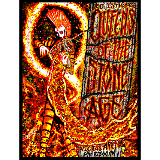 2023 Queens of the Stone Age Poster - SAN DIEGO