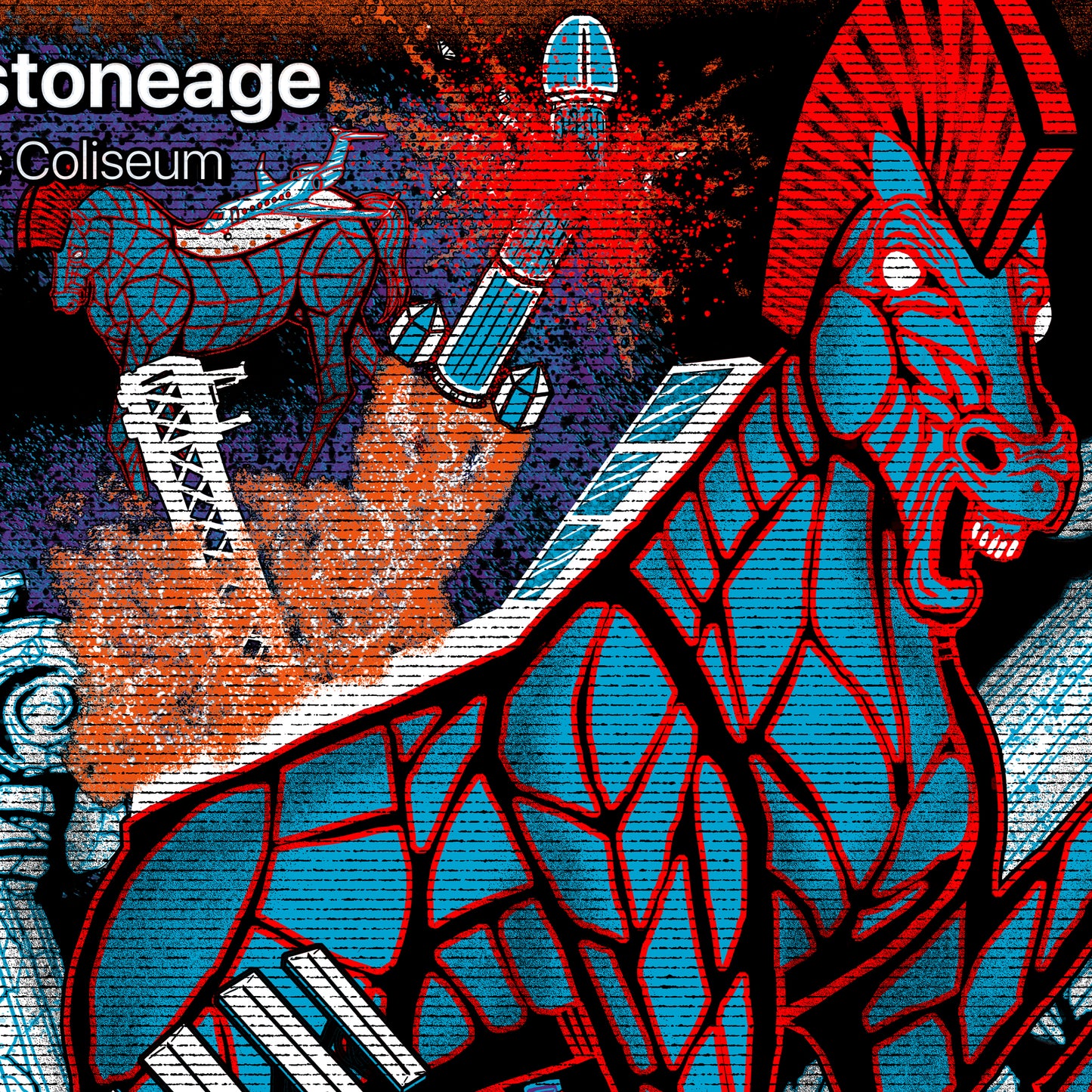 Queens of the Stone Age Poster - Vancouver 2023 (regular paper)