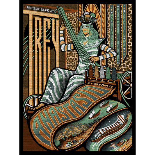 2026 TREY ANASTASIO POSTER - MAY 27TH, SEATTLE, WA