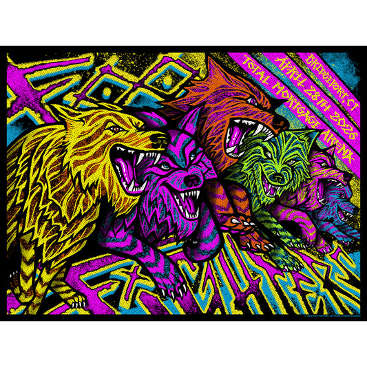 2026 FOO FIGHTERS POSTER - APRIL 28TH, BRIDGEPORT, CT