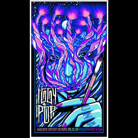 2016 Iggy Pop Poster - PHILADELPHIA