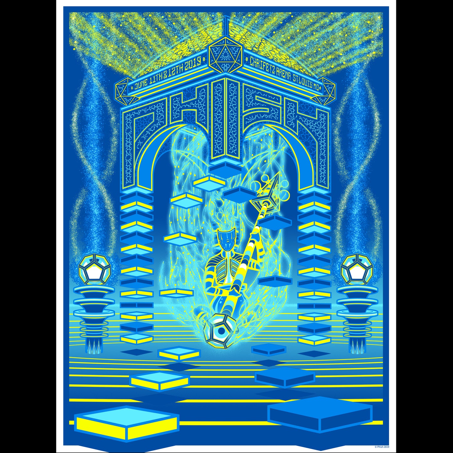 2019 Phish Poster - ST. LOUIS