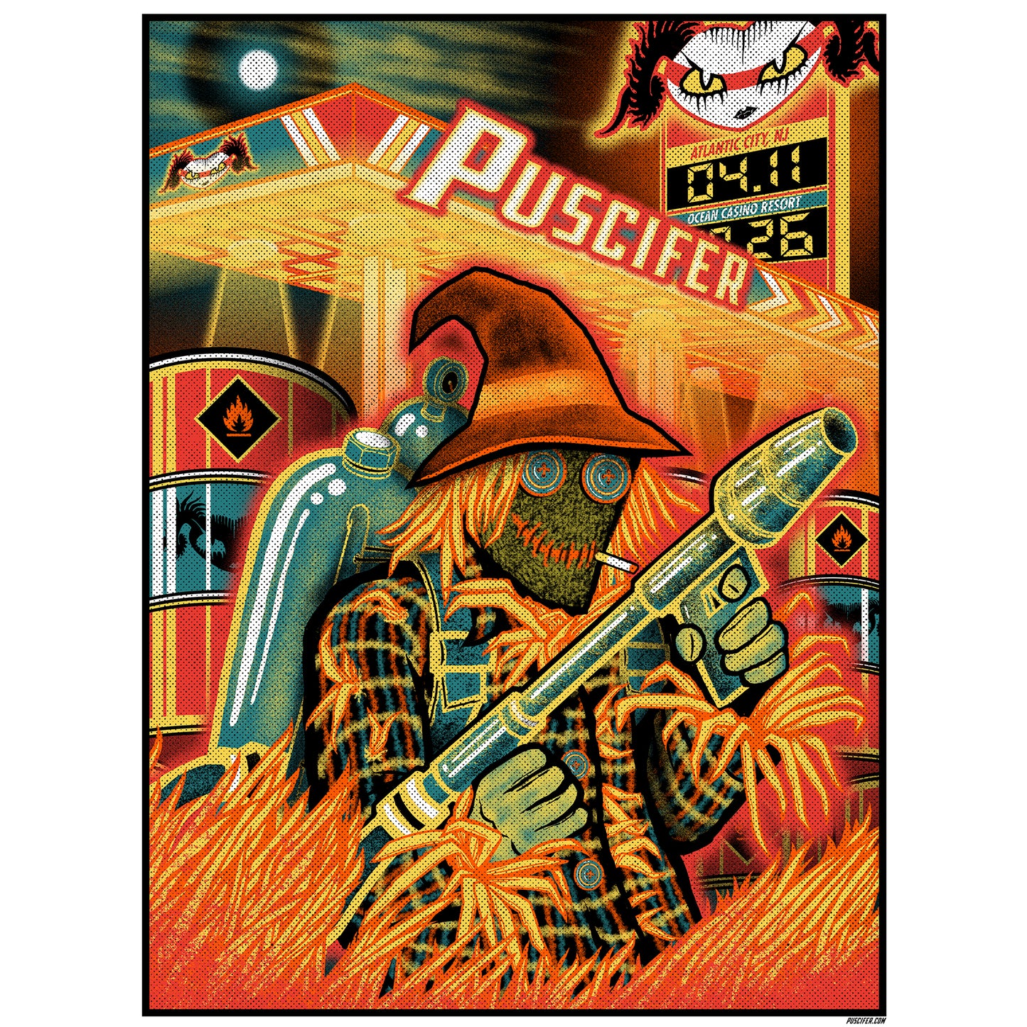 2026 PUSCIFER POSTER - APRIL 11TH, ATLANTIC CITY