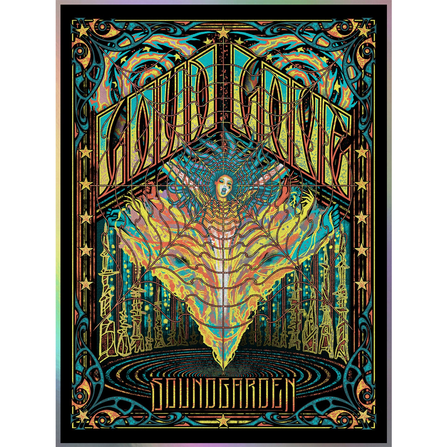 2026 Soundgarden - "Loud Love" Art Print (Silver Foil)