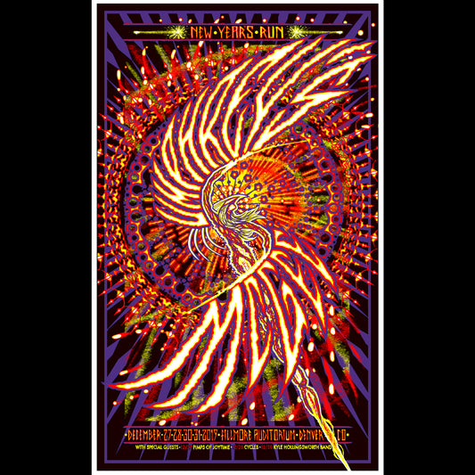 2019 Umphrey's McGee NYE Poster - DENVER