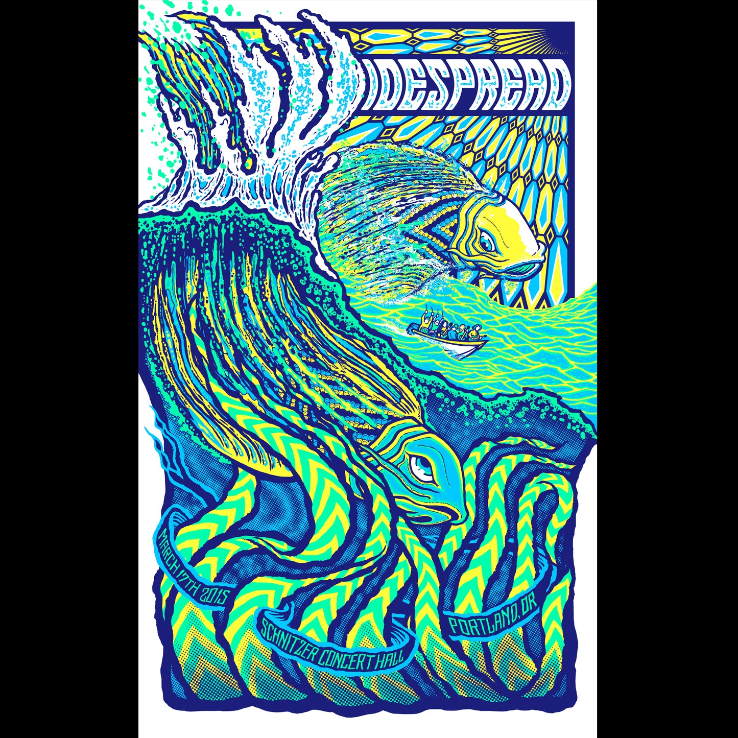 2015 Widespread Panic Poster - PORTLAND